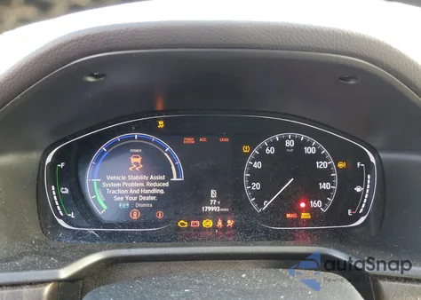 2018 Honda Accord Hybrid Exl из США, поврежденный, VIN 1HGCV3F55JA015853